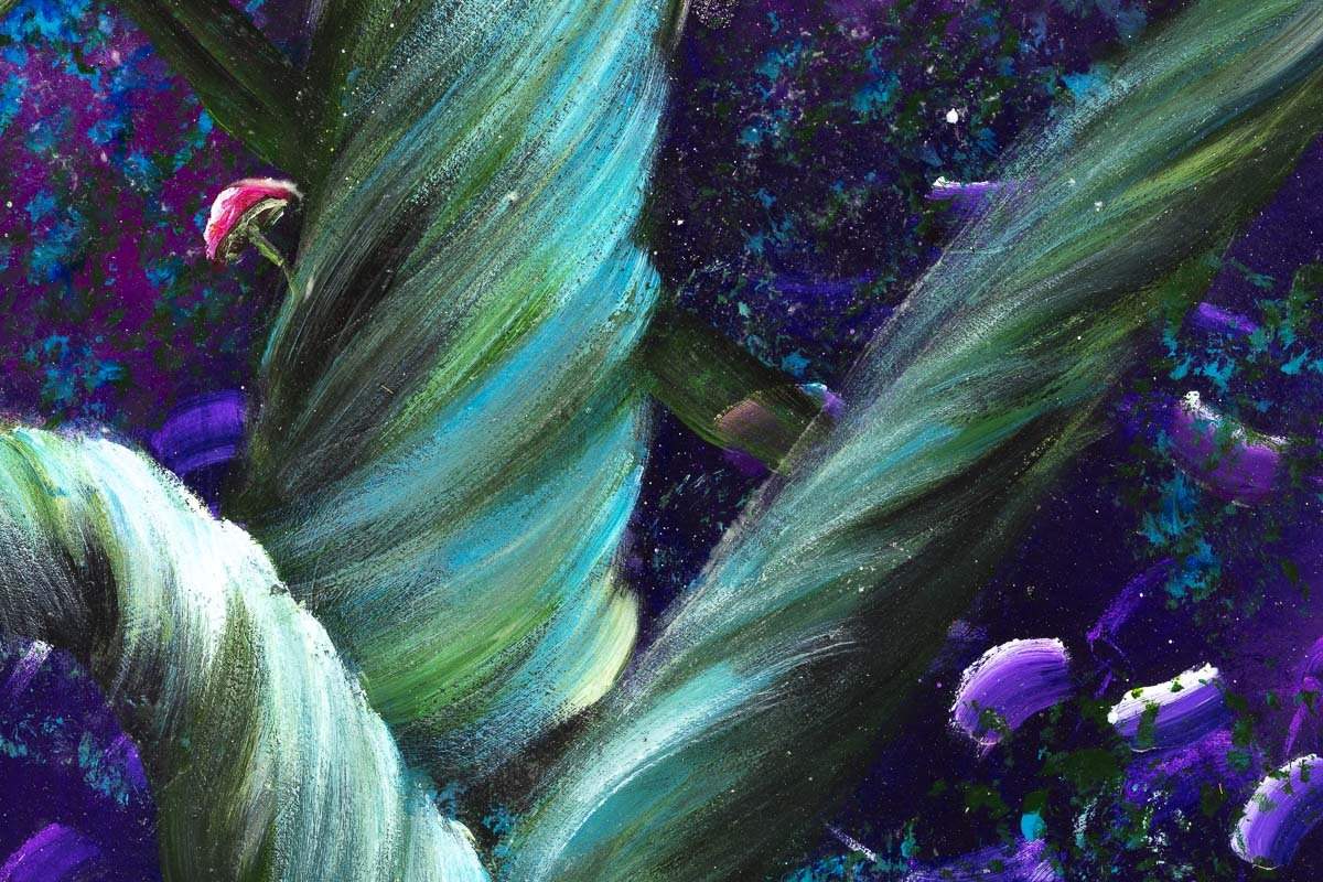 Extraterrestrial - Published Original - SOLD by artist Becky Smith - Wyecliffe Galleries