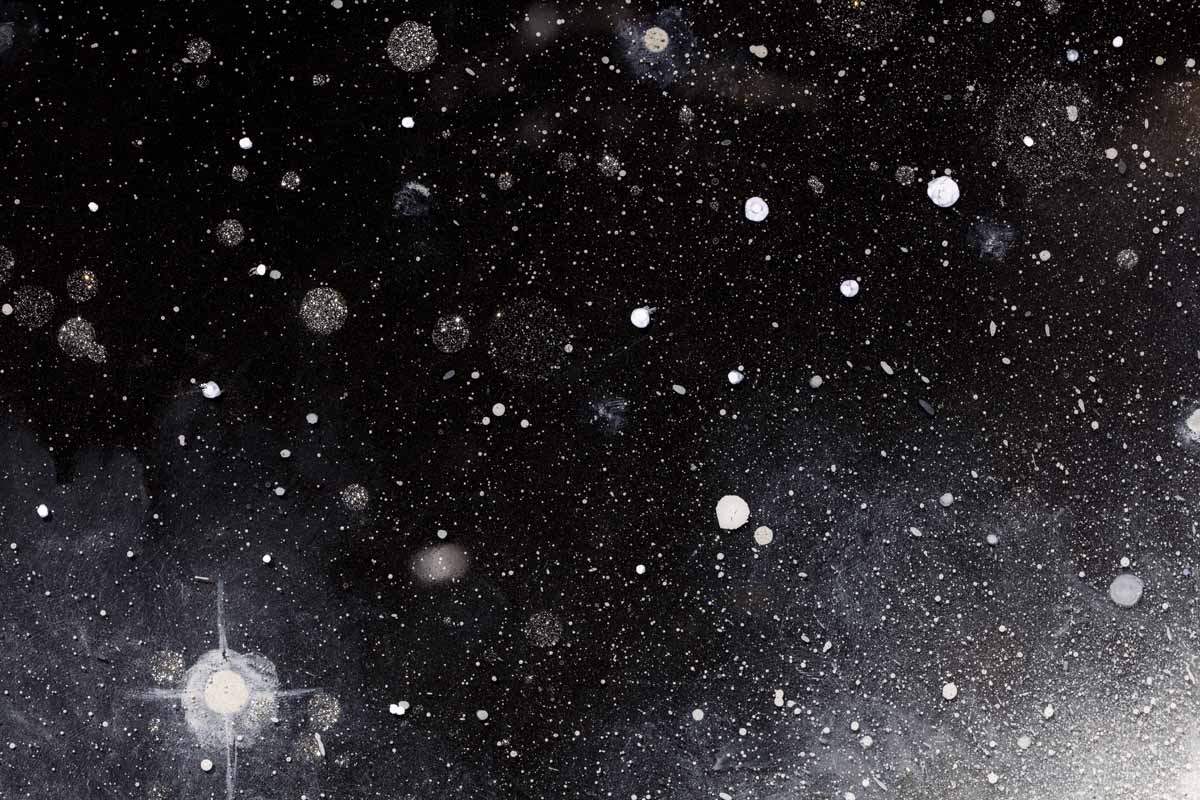 Fades of Space - Original - SOLD by artist Becky Smith - Wyecliffe Galleries