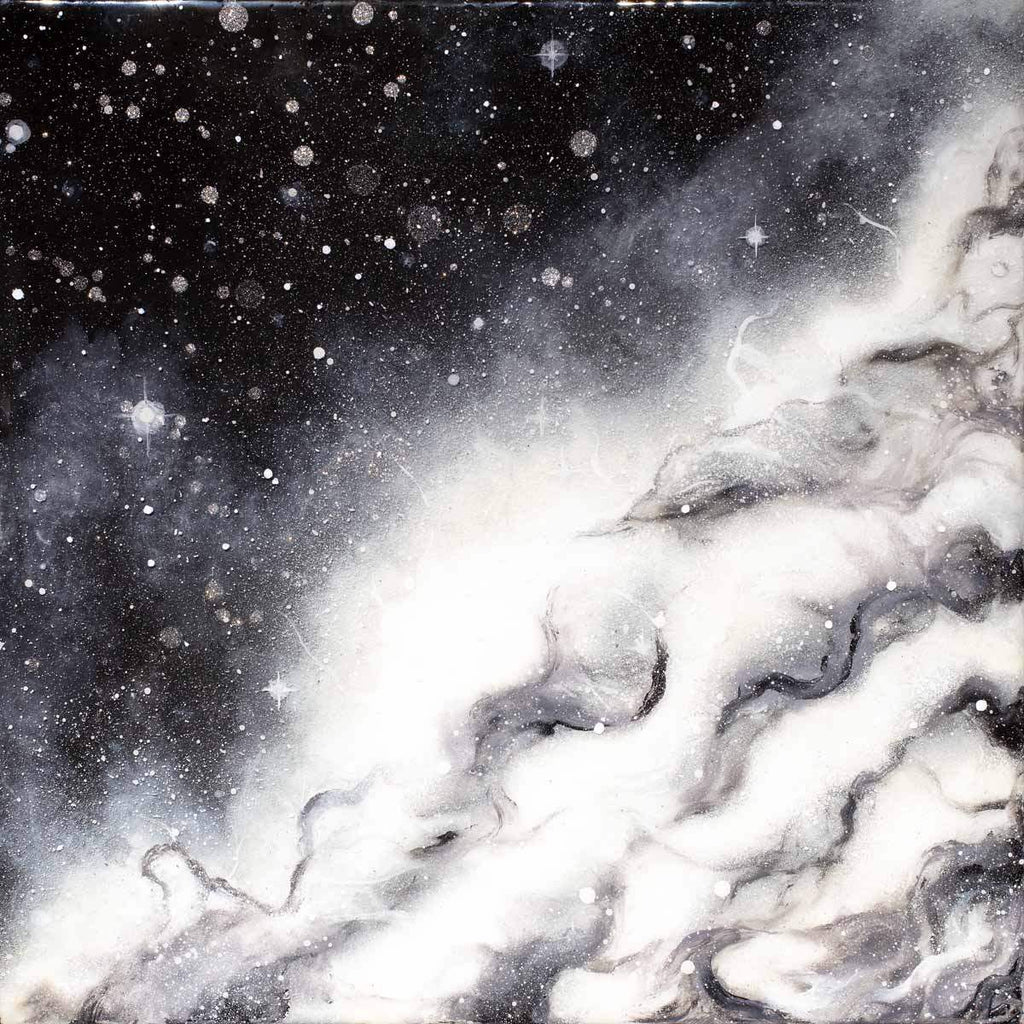 Fades of Space - Original - SOLD by artist Becky Smith - Wyecliffe Galleries