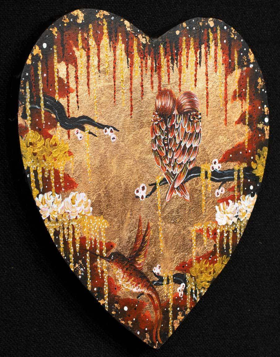 Family Tree - Original - SOLD by artist Becky Smith - Wyecliffe Galleries