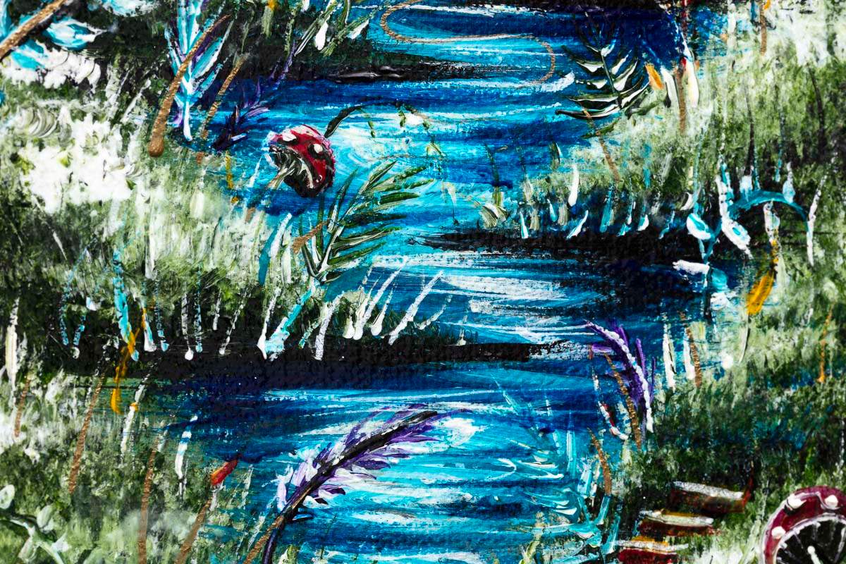 Fantasy Forest - Original by artist Becky Smith - Wyecliffe Galleries