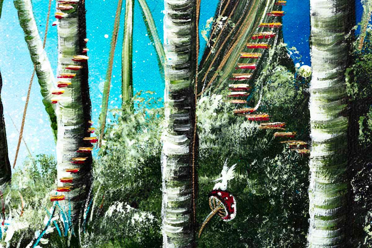 Fantasy Forest - Original by artist Becky Smith - Wyecliffe Galleries