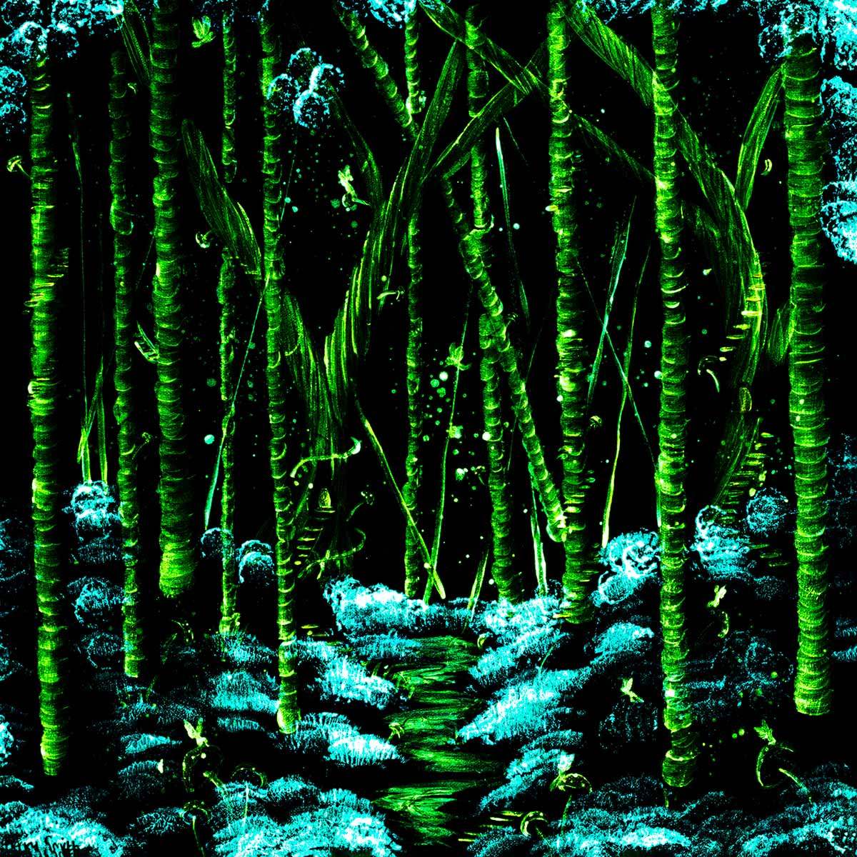 Fantasy Forest - Original by artist Becky Smith - Wyecliffe Galleries