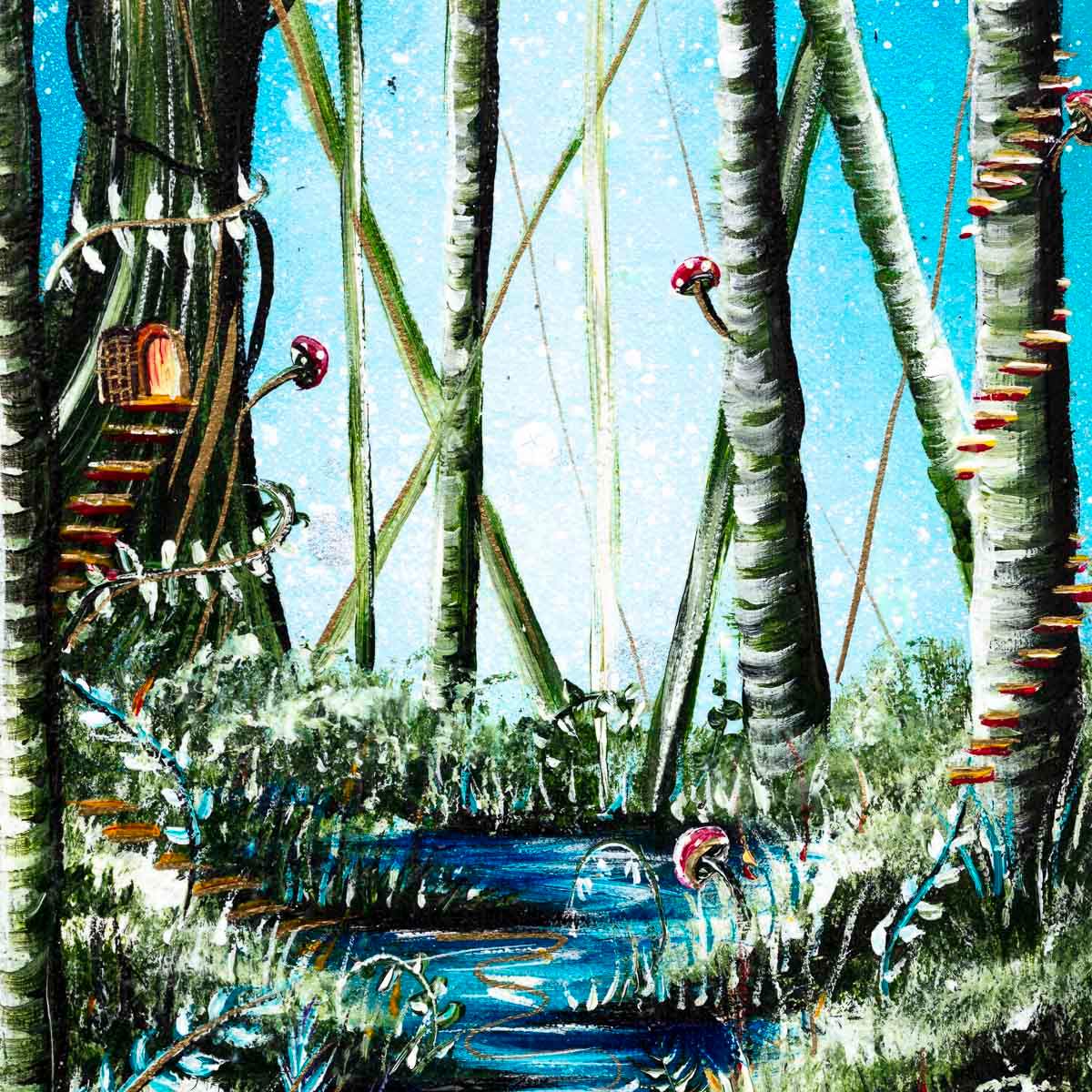 Fantasy Forest - Original by artist Becky Smith - Wyecliffe Galleries