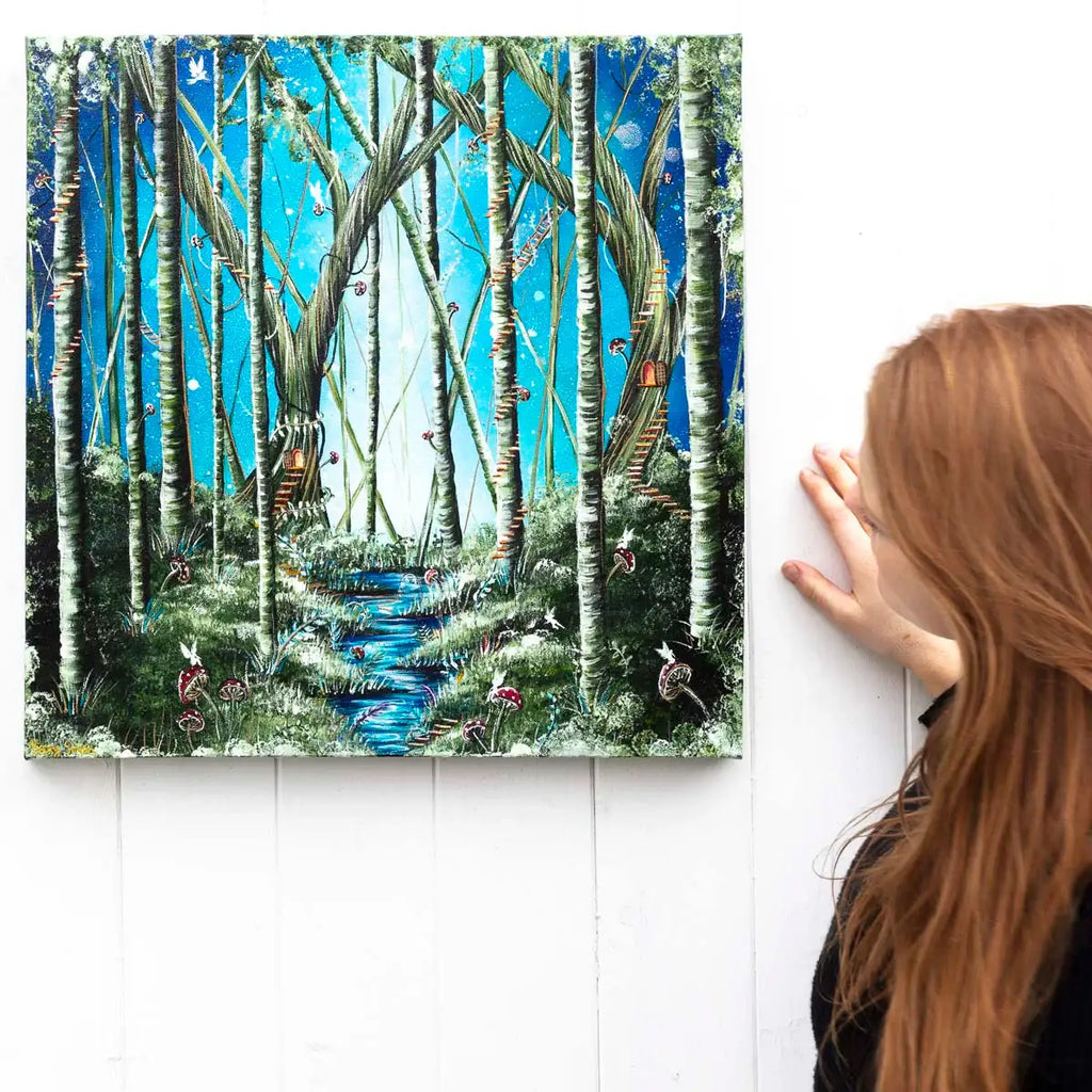 Fantasy Forest - Original by artist Becky Smith - Wyecliffe Galleries