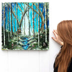 Fantasy Forest - Original by artist Becky Smith - Wyecliffe Galleries