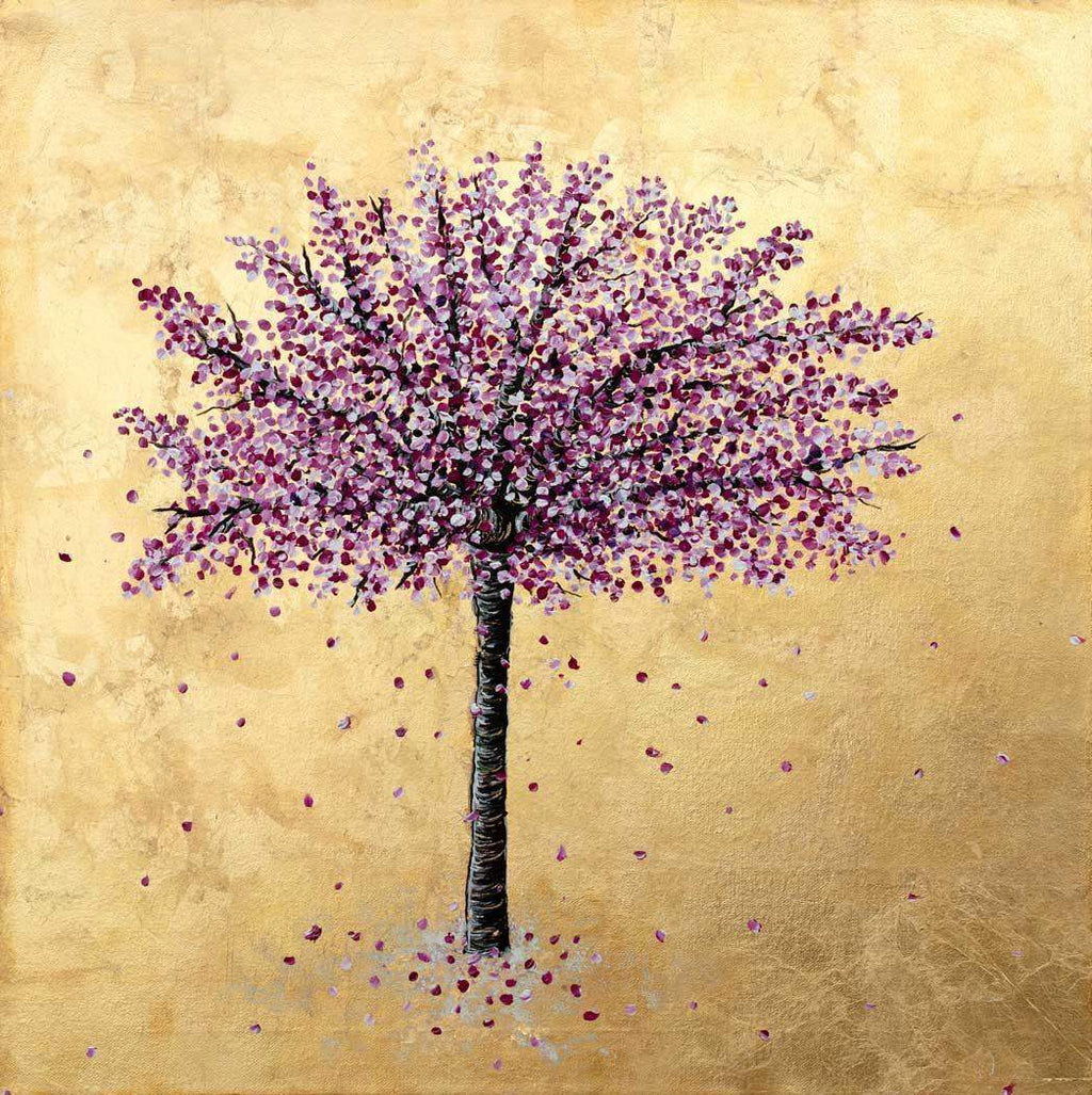 Floral Breeze - Original - SOLD by artist Becky Smith - Wyecliffe Galleries