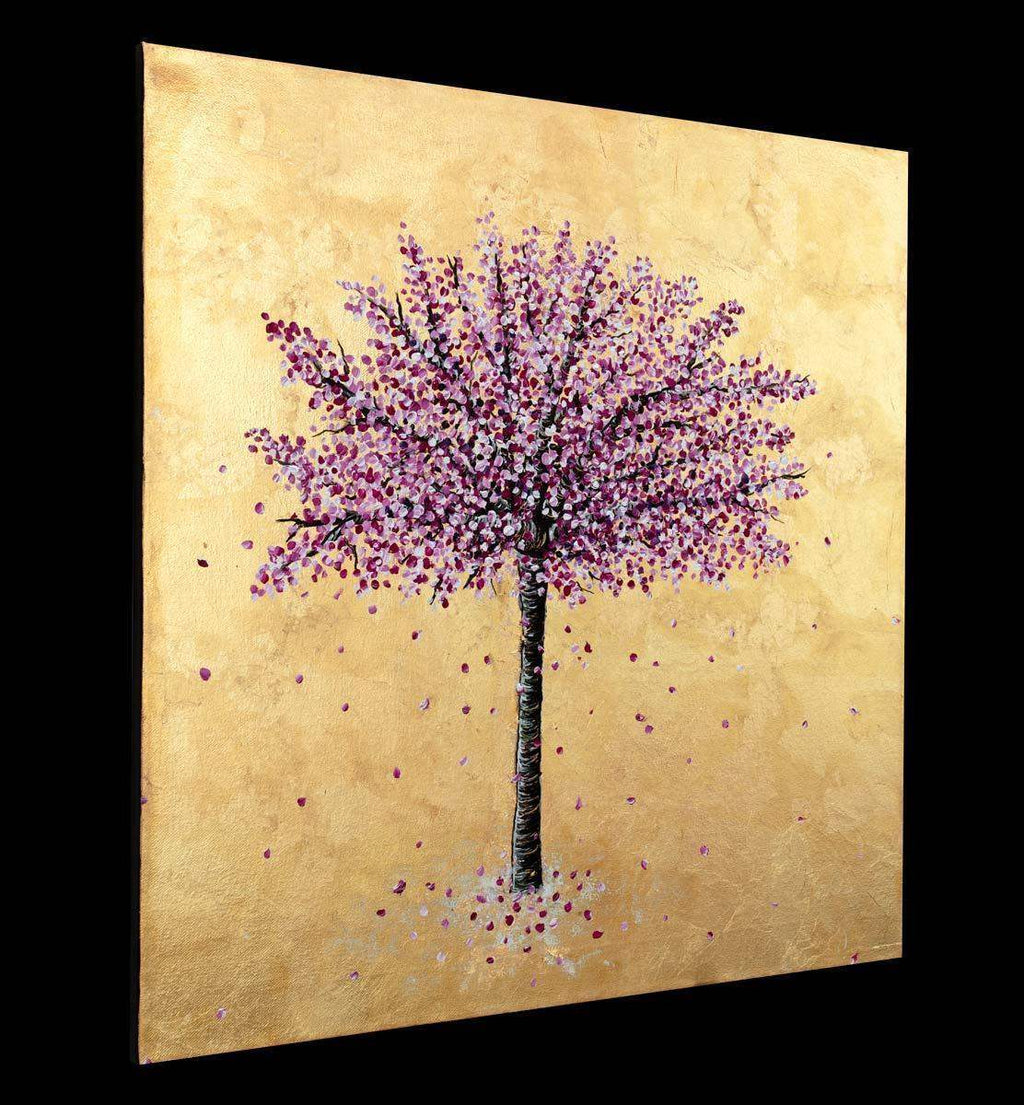 Floral Breeze - Original - SOLD by artist Becky Smith - Wyecliffe Galleries