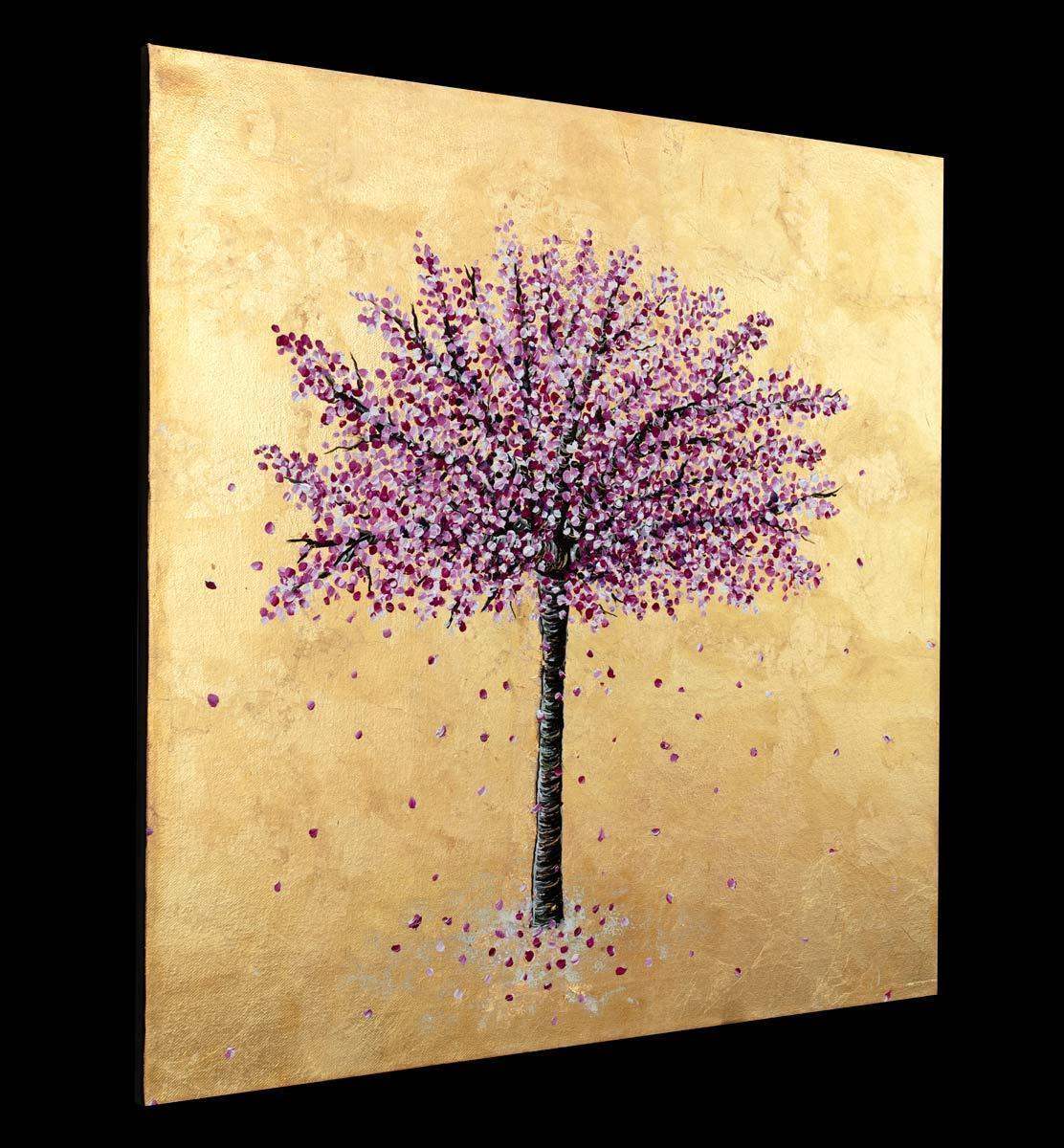 Floral Breeze - Original - SOLD by artist Becky Smith - Wyecliffe Galleries