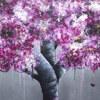 Floral Fantasy - Original - SOLD by artist Becky Smith - Wyecliffe Galleries