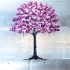 Floral Fantasy - Original - SOLD by artist Becky Smith - Wyecliffe Galleries