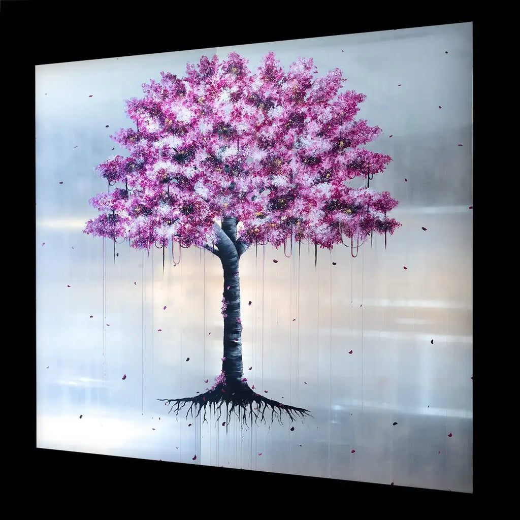 Floral Fantasy - Original - SOLD by artist Becky Smith - Wyecliffe Galleries