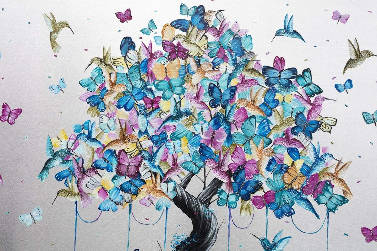 Flourish - Original - SOLD by artist Becky Smith - Wyecliffe Galleries