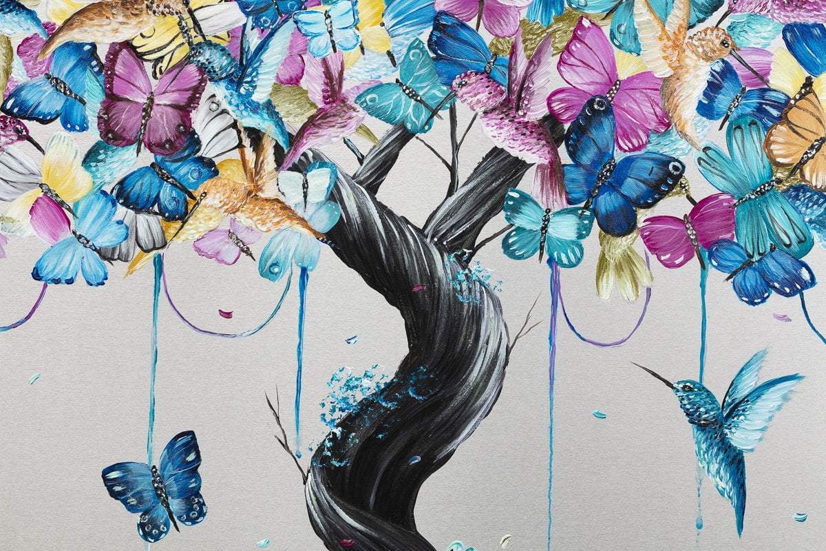 Flourish - Original - SOLD by artist Becky Smith - Wyecliffe Galleries