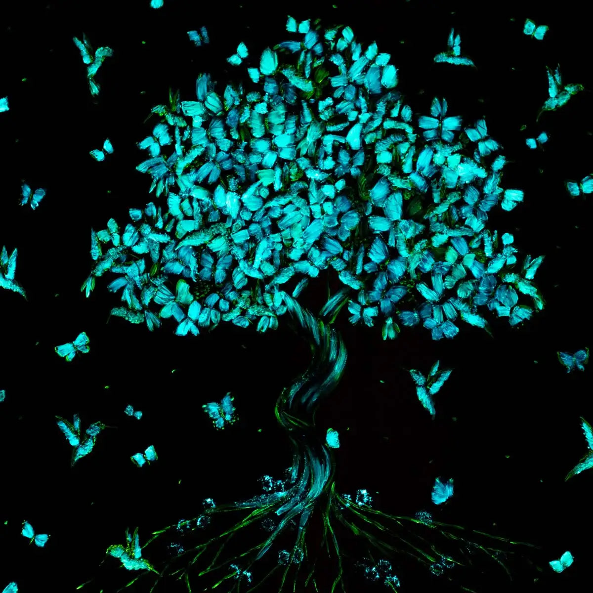 Flourish - Original - SOLD by artist Becky Smith - Wyecliffe Galleries