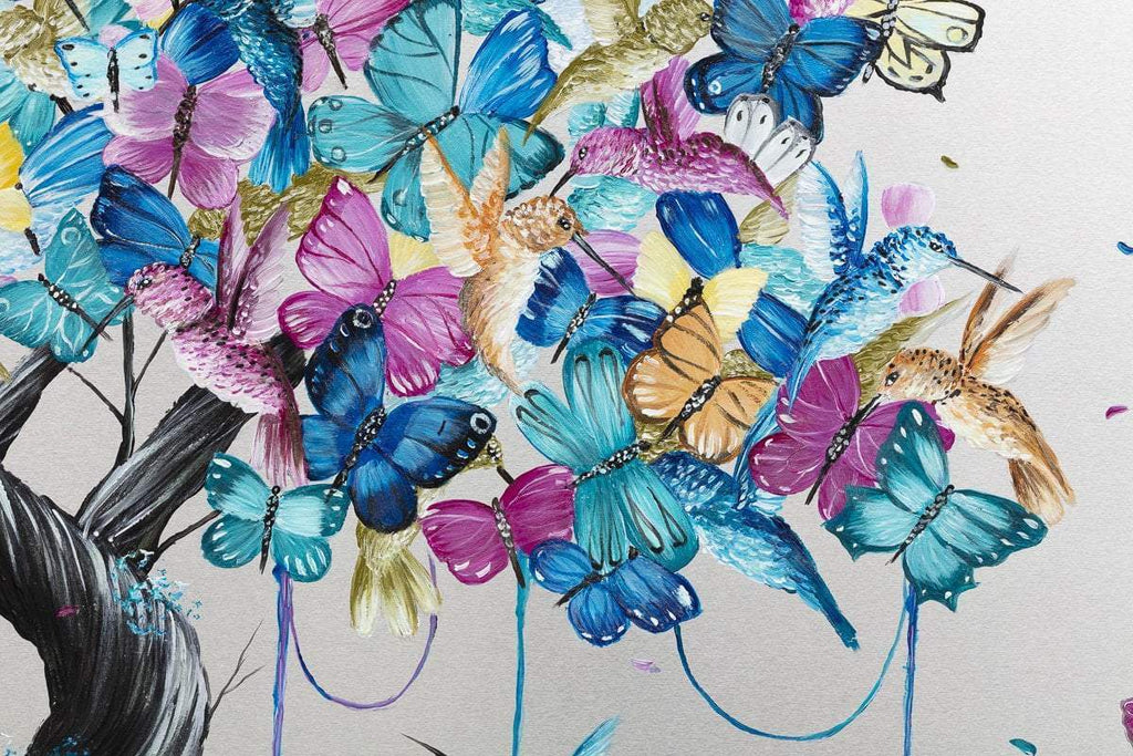 Flourish - Original - SOLD by artist Becky Smith - Wyecliffe Galleries