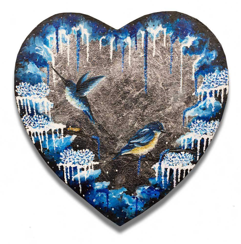 Flourishing - Original - SOLD by artist Becky Smith - Wyecliffe Galleries