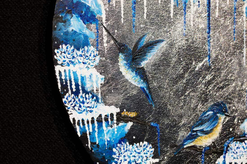 Flourishing - Original - SOLD by artist Becky Smith - Wyecliffe Galleries