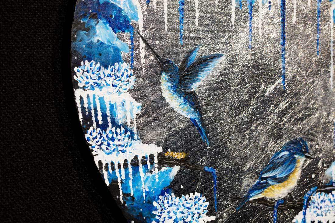 Flourishing - Original - SOLD by artist Becky Smith - Wyecliffe Galleries