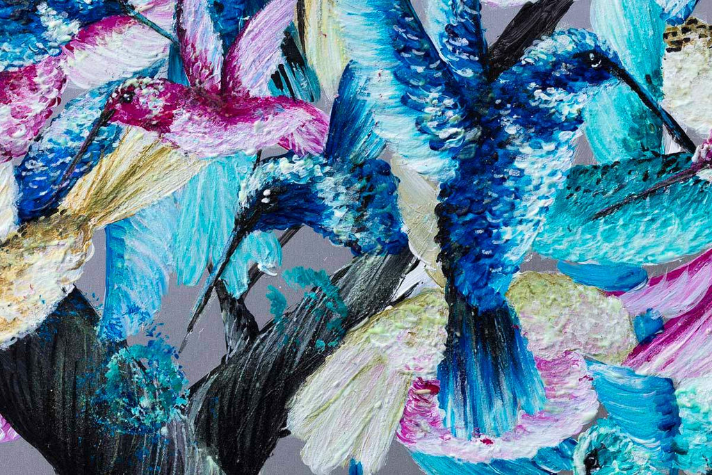 Flutter - Original - SOLD by artist Becky Smith - Wyecliffe Galleries