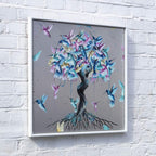 Flutter - Original - SOLD by artist Becky Smith - Wyecliffe Galleries