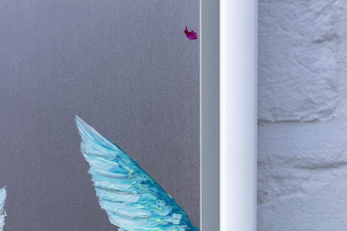 Flutter - Original - SOLD by artist Becky Smith - Wyecliffe Galleries