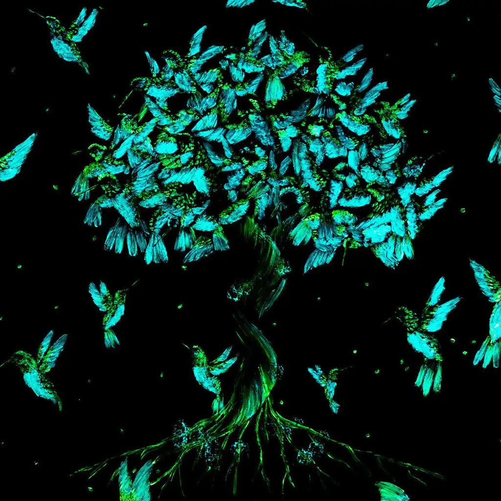 Flutter - Original - SOLD by artist Becky Smith - Wyecliffe Galleries