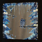 Fluttering Feathers - Original - SOLD by artist Becky Smith - Wyecliffe Galleries