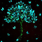 Flying into Space - Original- SOLD by artist Becky Smith - Wyecliffe Galleries