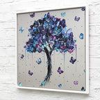 Flying into Space - Original- SOLD by artist Becky Smith - Wyecliffe Galleries