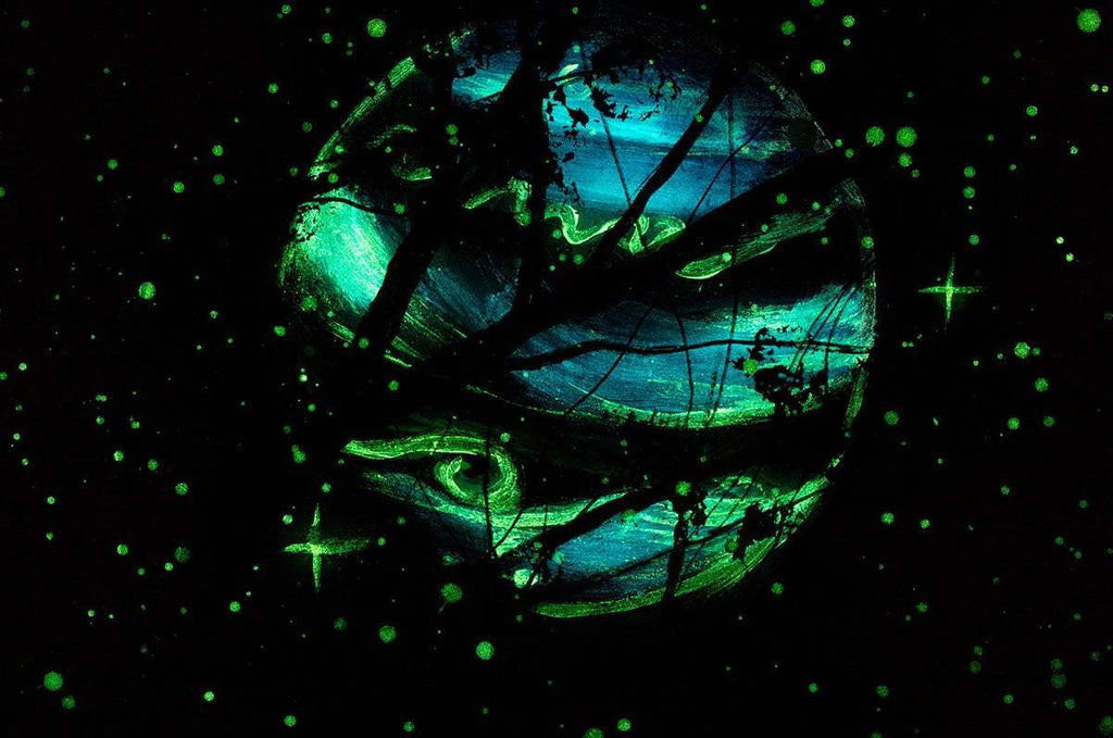 Galactic Dream - Original - SOLD by artist Becky Smith - Wyecliffe Galleries