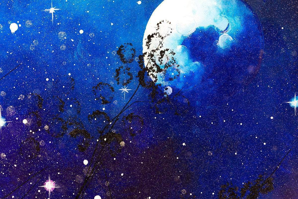 Galactic Dream - Original - SOLD by artist Becky Smith - Wyecliffe Galleries