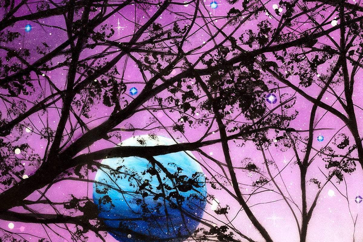 Galactic Dream - Original - SOLD by artist Becky Smith - Wyecliffe Galleries