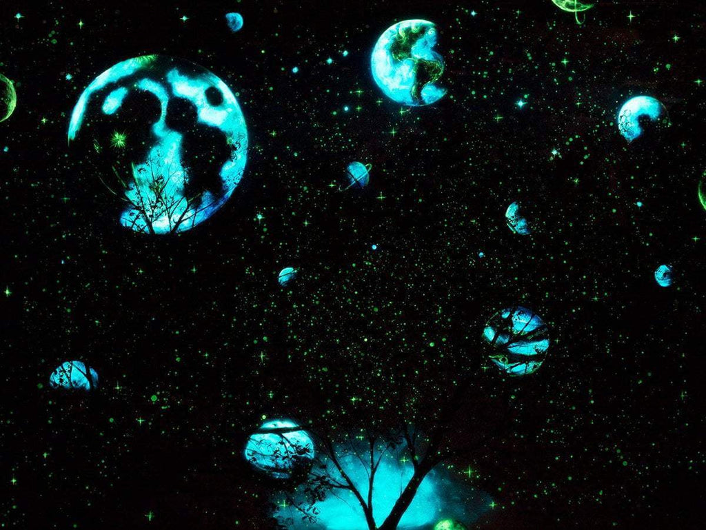 Galactic Dream - Original - SOLD by artist Becky Smith - Wyecliffe Galleries