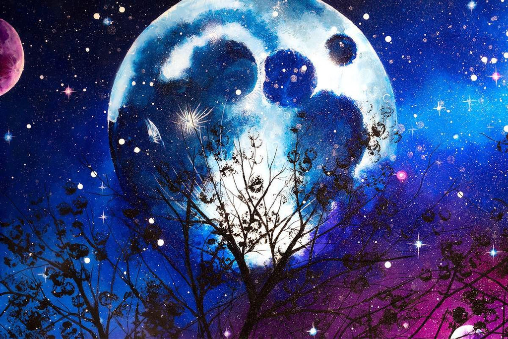 Galactic Dream - Original - SOLD by artist Becky Smith - Wyecliffe Galleries