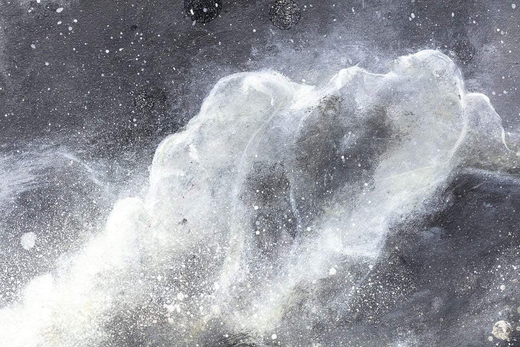 Galactic Flux - Original - SOLD by artist Becky Smith - Wyecliffe Galleries