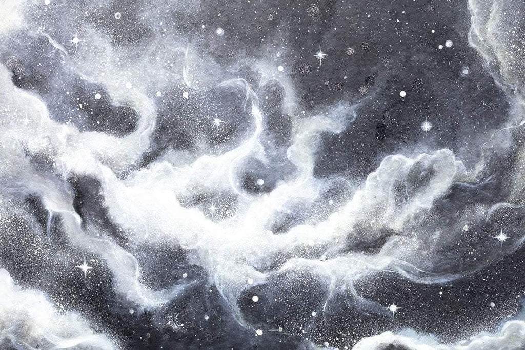 Galactic Flux - Original - SOLD by artist Becky Smith - Wyecliffe Galleries