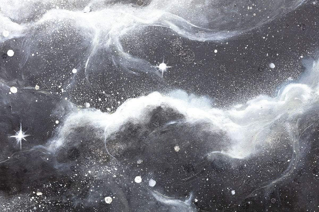 Galactic Flux - Original - SOLD by artist Becky Smith - Wyecliffe Galleries