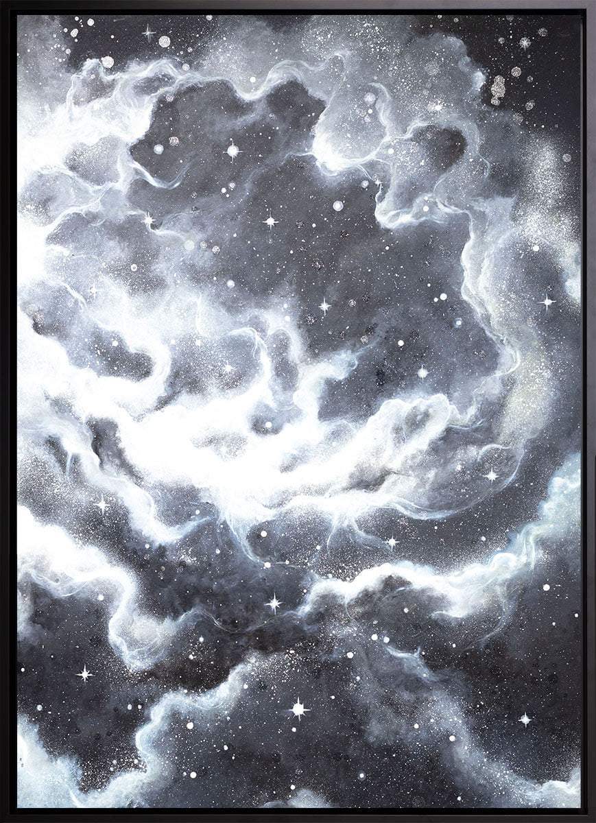 Galactic Flux - Original - SOLD by artist Becky Smith - Wyecliffe Galleries