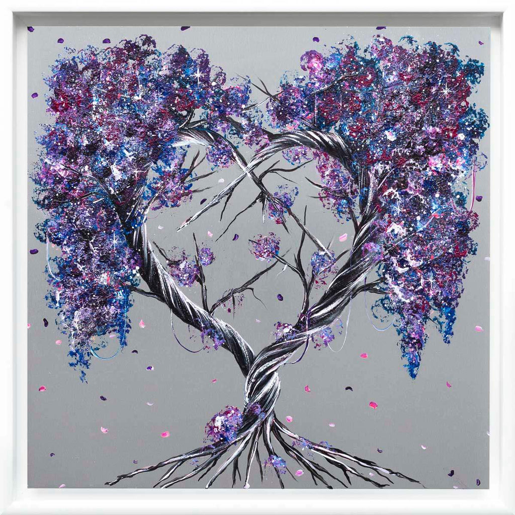 Galaxy Love - Original - SOLD by artist Becky Smith - Wyecliffe Galleries