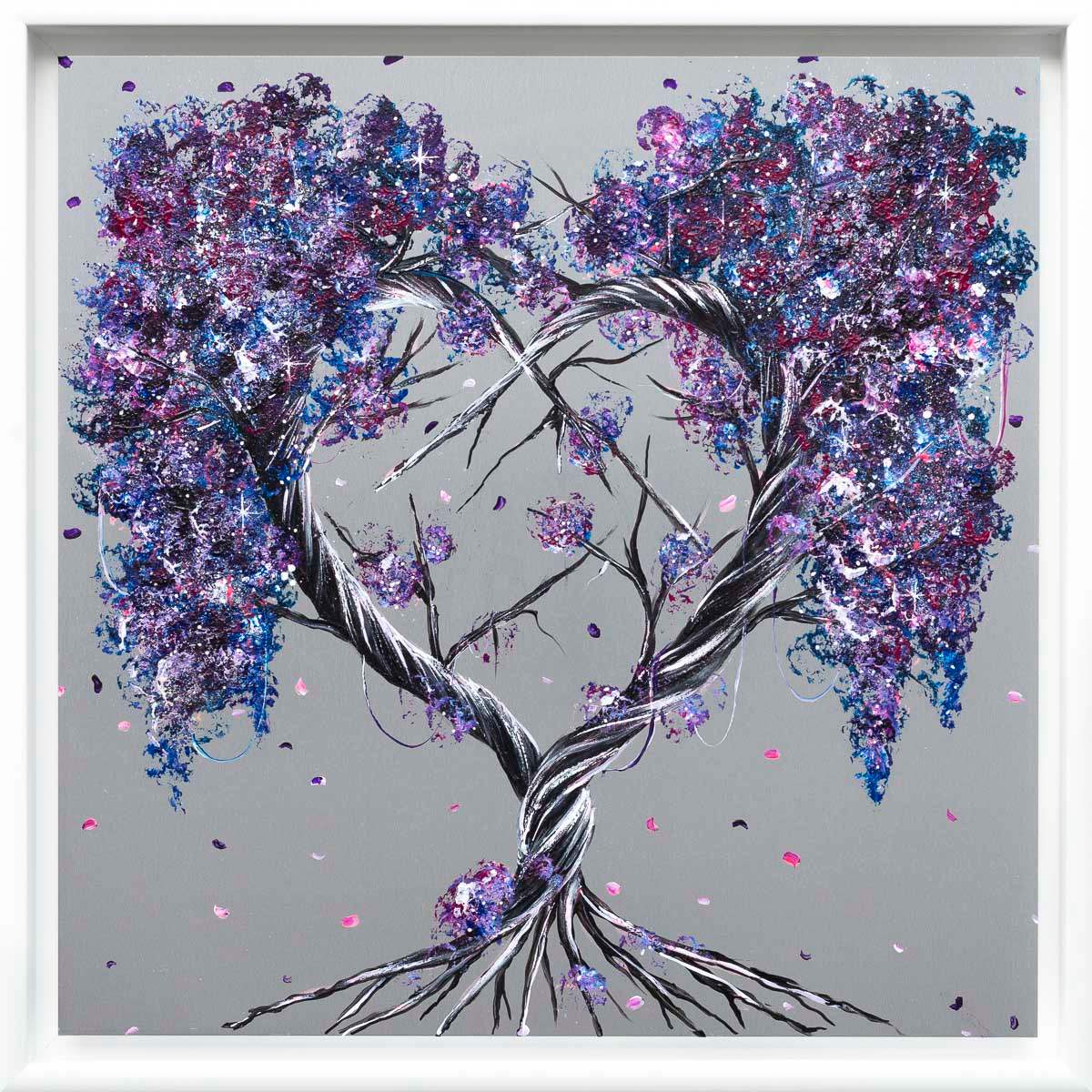 Galaxy Love - Original - SOLD by artist Becky Smith - Wyecliffe Galleries