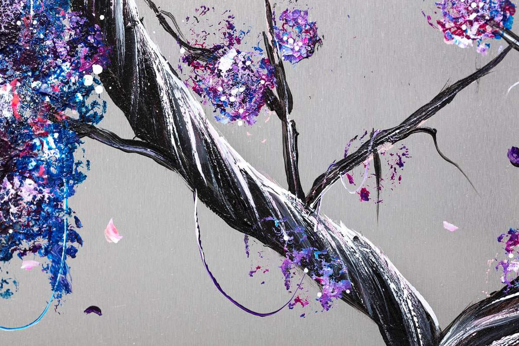 Galaxy Love - Original - SOLD by artist Becky Smith - Wyecliffe Galleries