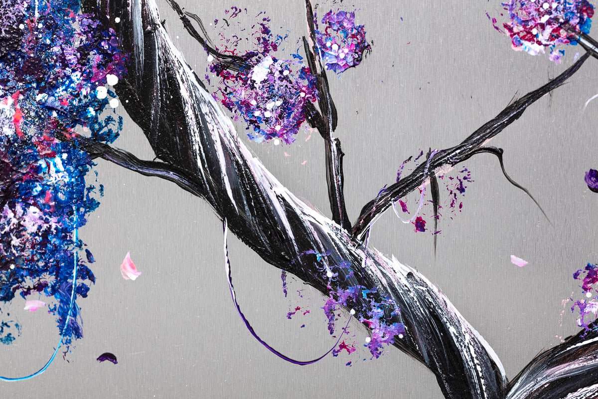 Galaxy Love - Original - SOLD by artist Becky Smith - Wyecliffe Galleries