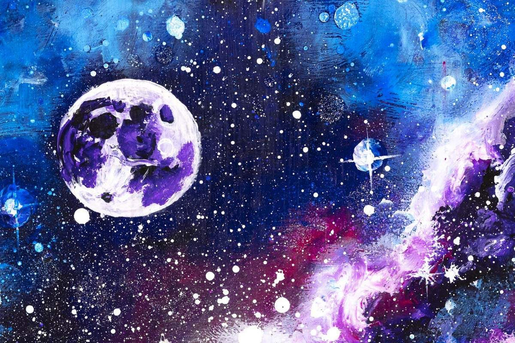 Galaxy View - Original - SOLD by artist Becky Smith - Wyecliffe Galleries