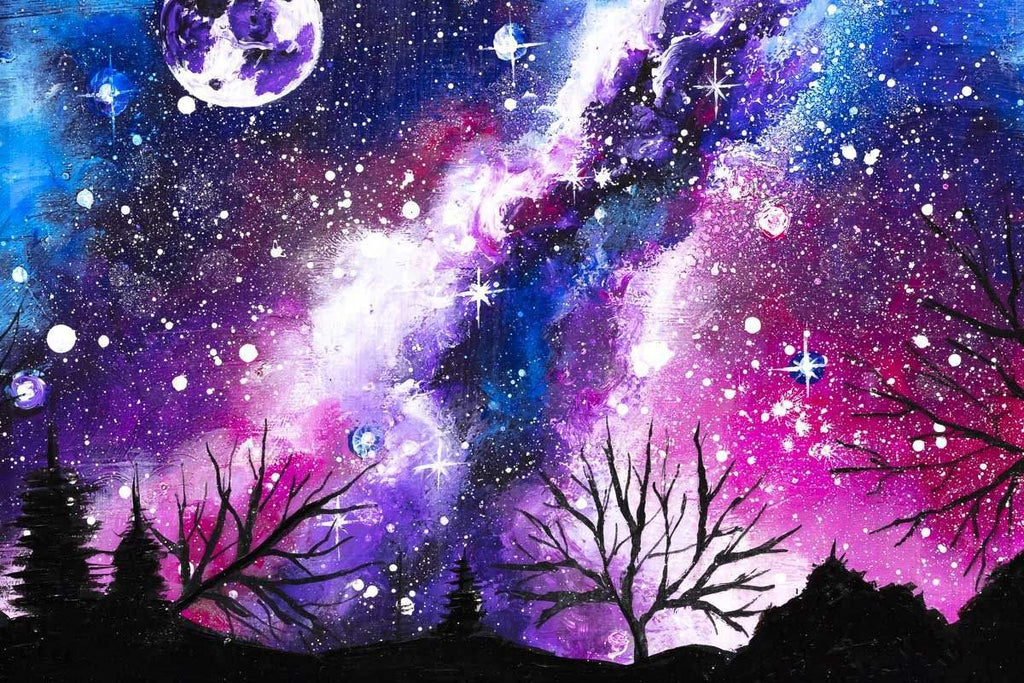 Galaxy View - Original - SOLD by artist Becky Smith - Wyecliffe Galleries