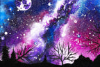 Galaxy View - Original - SOLD by artist Becky Smith - Wyecliffe Galleries