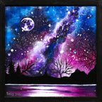 Galaxy View - Original - SOLD by artist Becky Smith - Wyecliffe Galleries