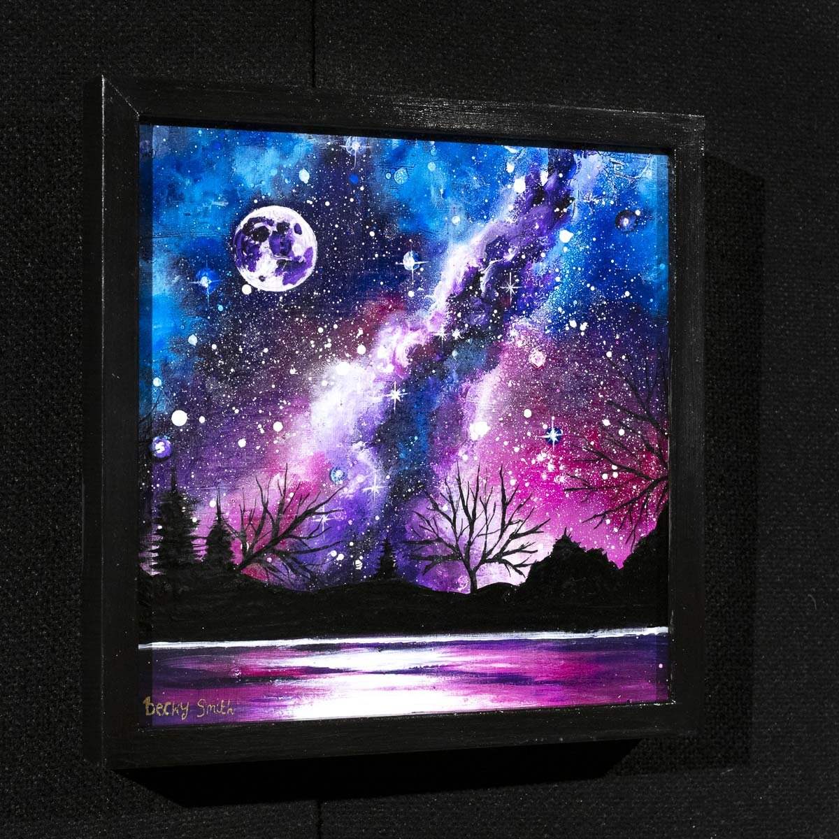 Galaxy View - Original - SOLD by artist Becky Smith - Wyecliffe Galleries