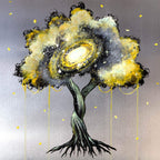 Gemini - Original - SOLD by artist Becky Smith - Wyecliffe Galleries