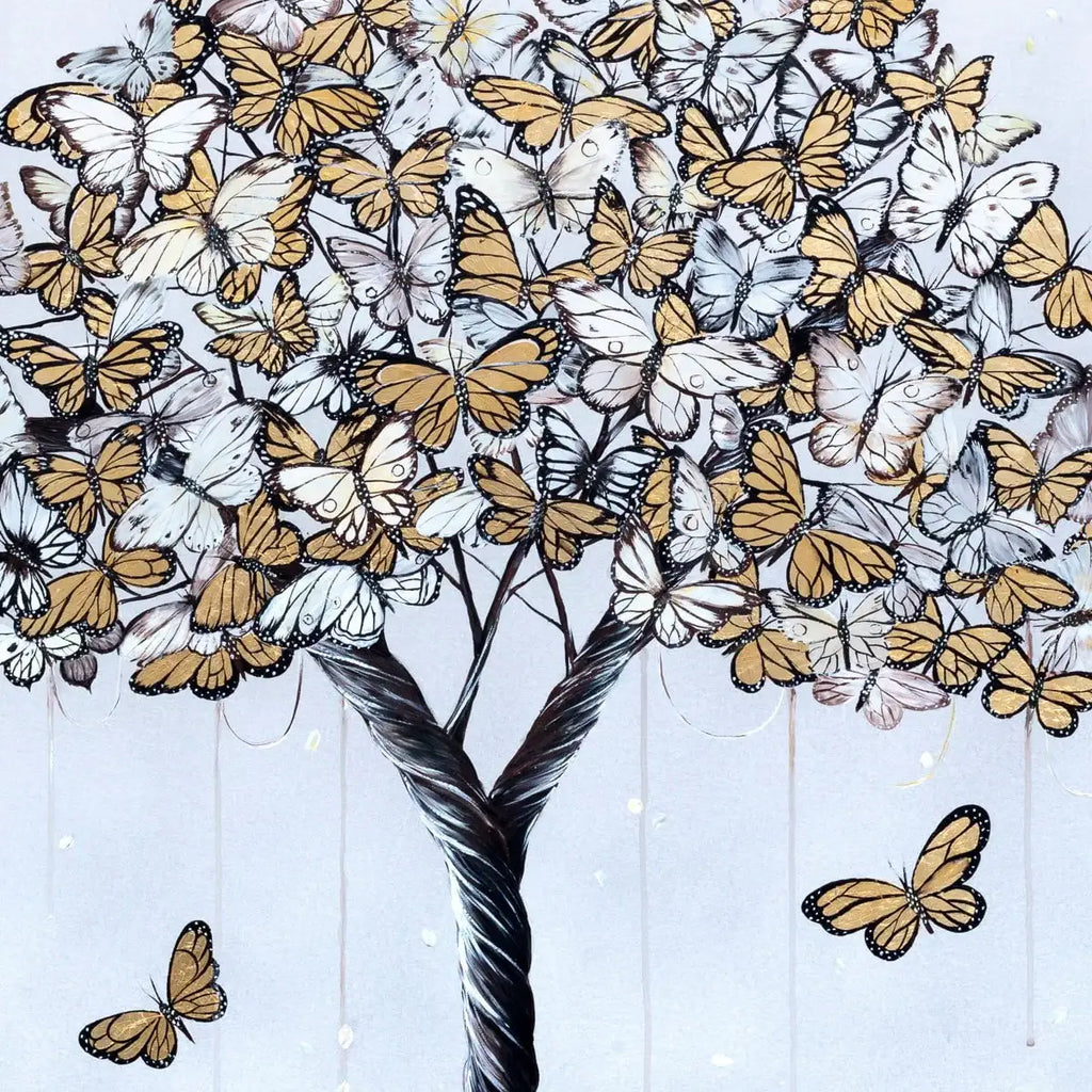 Gold Dust - Original by artist Becky Smith - Wyecliffe Galleries